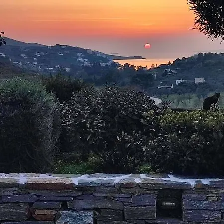 아파트 With Amazing Sunset View And Vourkari Bay